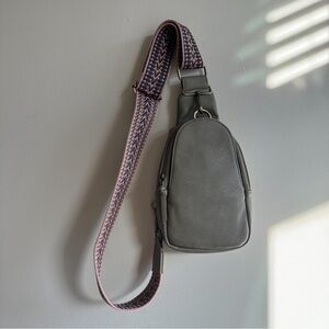 Anthropologie Liberty sling backpack purse